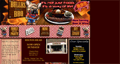 Desktop Screenshot of bulliesbbq.com